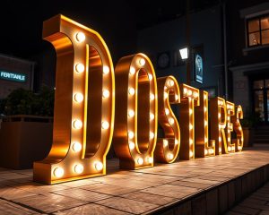 verlicht letters bestellen