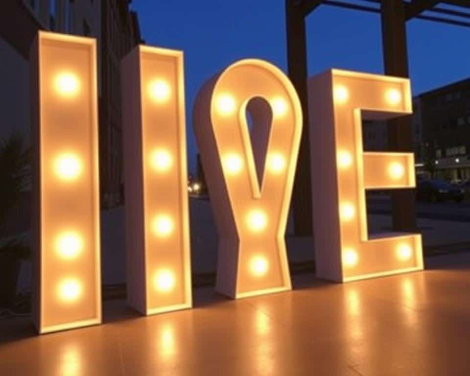 Licht letters kopen limburg, zaventem, mechelen, gent, lier, turnhout